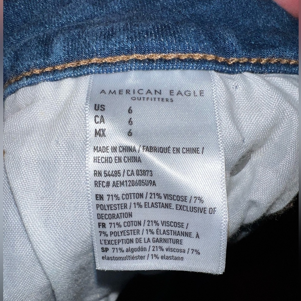 American eagle jean shorts